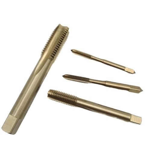Screw Thread Tap Drill Bits M35 Straight Flute M2-M10 Machine Tap Right Hand 10Pcs(Color:M8x0.75) USUFKCXDG in Kuwait