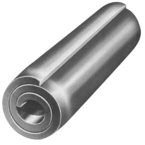 Spring Pin, HD Coiled, 1/8x1in, 2000lb, PK25 in Saudi Arabia