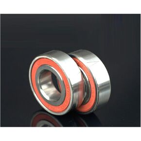 Angular Contact Bearings 2pcs DT High-Speed Sealing Engraving Machine Spindle Bearing P4 P5 ABEC-5 ABEC-7 H7000C H7001C H7002C H7003C H7005C H7007C Bearings(H7003C 2RZ P4 DT) in Saudi Arabia