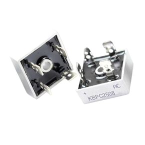 2Pcs KBPC2508 Bridge Rectifier 25A/800V DIP-4 Square in Saudi Arabia