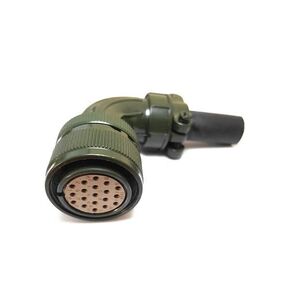 MS3108A22-14S Circular Right Angle 19 Pin Female Plug Solder Cable Aircraft Electrical 5015 Connector in Kuwait