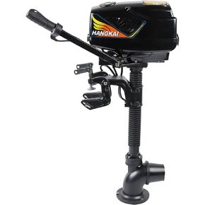 1000W 48V Electric Outboard Motor, Heavy Duty Hangkai Outboard Motor, Kayak Engine, 551Lbs Thrust Short Shaft Transom Mounting Brushless Motor, Outboard Boat Motor Engine for Boats (4.0JET PUMP) in Kuwait