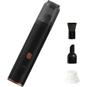 Mini Vacuum Cleaner Cordless Handheld, Portable Desk Vacuum for Coffee Grounds and Keyboard Dust, Rechargeable Small Car Vacuum, 42000 RPM Motor in Saudi Arabia