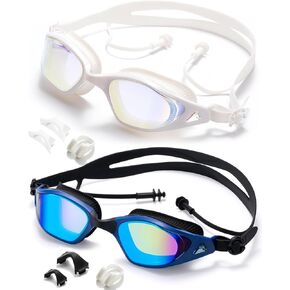Swim Goggles Anti-Fog UV Protection Leak-Proof Swimming Goggles for Men Women Teens Adults Pool Swim Glasses in Kuwait