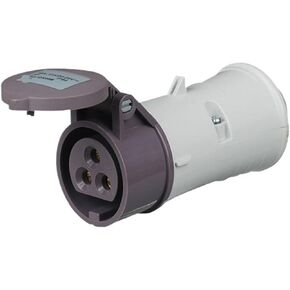 مقبس جهد منخفض 2/3P موبايل 16/32 أمبير مقاوم للماء صناعي IP44 أرجواني (CF681) in Kuwait