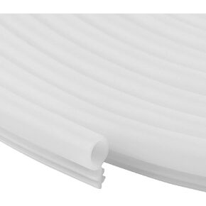 25 Feet Window Kerf Weatherstrip Seal 1/4" Bulb Bubble Kerf Mount for Door Frame Card Slot Installation Strip, Easy Cut to Size (White) in Saudi Arabia