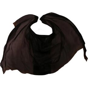 Women's Silk Belly Dance Scarf Real Silk Belly Dance Veil Shawl Women Scarf Costume Accessory Handmade Dyed Pure Silk Veil For performance competitions(Color 8-YE,M- 250X114cm) in Kuwait