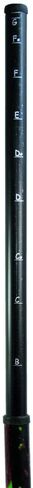 PVC Didgeridoo tunable slide between B and G | Didgeridoo designed for deep drone tones and musical practice; key details: PVC. in Kuwait