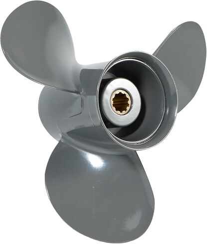 Aluminum 3 Blades 10.1x15 Outboard Boat Propeller fit Honda Engines BF25HP BF30HP 10 Spline Tooth 3" Gearcase Right Hand Rotation in Kuwait