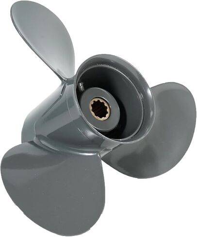 Aluminum 3 Blades 10.1x15 Outboard Boat Propeller fit Honda Engines BF25HP BF30HP 10 Spline Tooth 3" Gearcase Right Hand Rotation in Kuwait