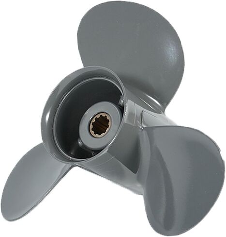 Aluminum 3 Blades 10.1x15 Outboard Boat Propeller fit Honda Engines BF25HP BF30HP 10 Spline Tooth 3" Gearcase Right Hand Rotation in Kuwait