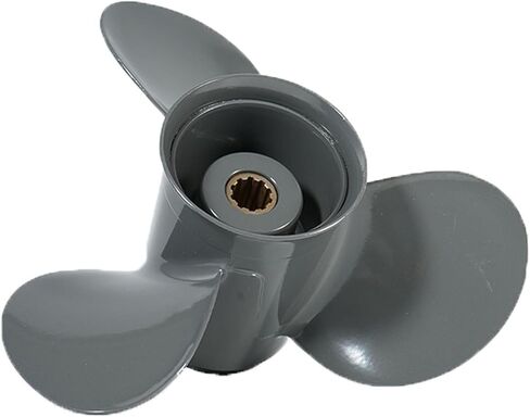 Aluminum 3 Blades 10.1x15 Outboard Boat Propeller fit Honda Engines BF25HP BF30HP 10 Spline Tooth 3" Gearcase Right Hand Rotation in Kuwait