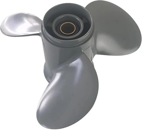 Aluminum 3 Blades 10.1x15 Outboard Boat Propeller fit Honda Engines BF25HP BF30HP 10 Spline Tooth 3" Gearcase Right Hand Rotation in Kuwait