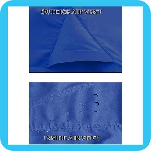 SBU Blue Boat Cover Compatible for BAYLINER 1950 Capri BR 1995 1996 1997 1998 1999, Travel Storage Mooring in Kuwait