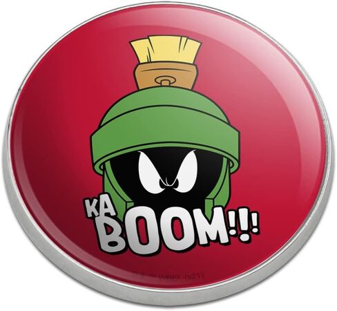 GRAPHICS & MORE Looney Tunes Marvin The Martian Kaboom Golfing Premium Metal Golf Ball Marker in Kuwait