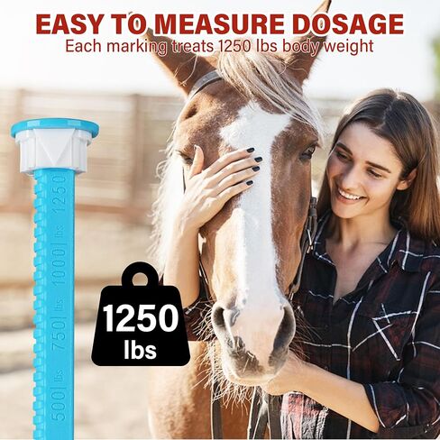 Horse Paste 1.87% – 12 Pack (6.08g Each) Apple Flavored Oral for Horses in Kuwait