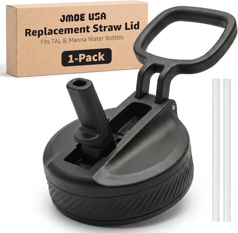 غطاء ماصة بديل من Jmoe USA لزجاجات المياه Tal Ranger Pro وManna | يناسب مقاسات 18، 26، 40، 64 أونصة | مادة مقاومة للكسر | مصنوعة من البلاستيك والسيليكون الآمن غذائيًا | قبضة سهلة اللف in Kuwait