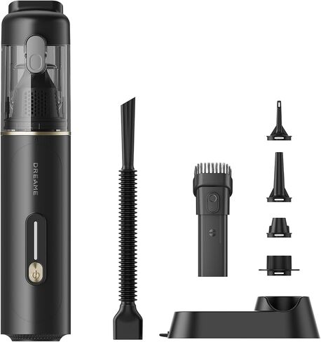 Dreame VBP20-B Cordless Handheld Vacuum Cleaner, 4-in-1 Portable Car Vacuum with All-in-One Charging Dock, 19KPa Suction, One-Touch Empty, Lightweight Air Duster Blower for Car, Keyboard, Office, Home in Saudi Arabia