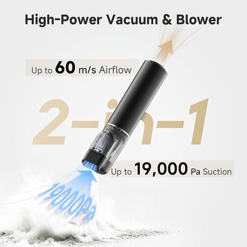 Dreame VBP20-B Cordless Handheld Vacuum Cleaner, 4-in-1 Portable Car Vacuum with All-in-One Charging Dock, 19KPa Suction, One-Touch Empty, Lightweight Air Duster Blower for Car, Keyboard, Office, Home in Saudi Arabia
