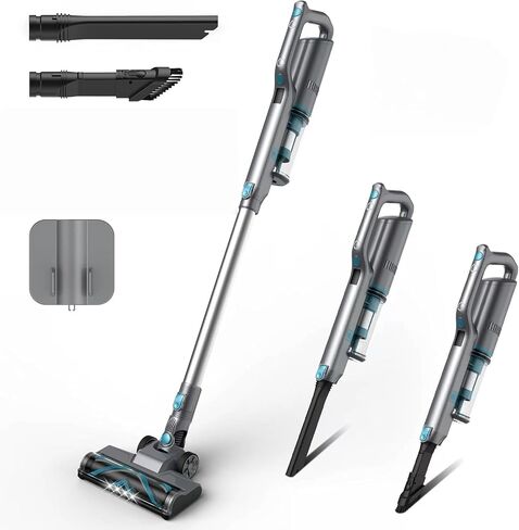 280W Cordless Vacuum Cleaner for Home, Powerful Stick Vacuum with 45min Runtime,Rechargeable Wireless Vacuum for Hardwood Floor Carpet Pet Hair in Kuwait