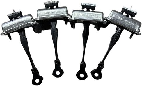 Door Check Strap Hinge 1Set/4Pc Compatible with Edge for Lincoln MKX 2007-2014 Front Rear Door Hinged Check Strap Limit Rod Stop AT4Z-7823552-A AT4Z7827204A in Kuwait