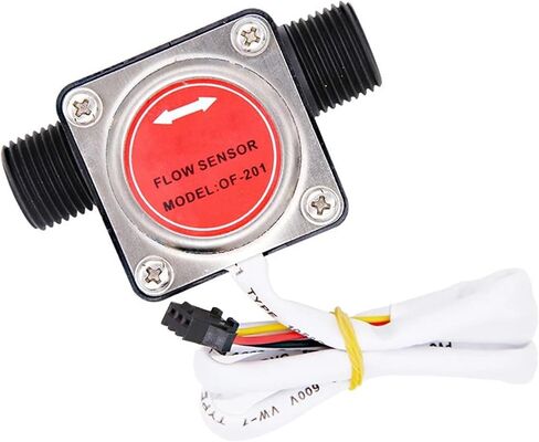 1/2"" 3/4"" Gear Flowmeter Flow Sensor Flow Meter Flow Sensor Switch for Viscous Liquid DC5~18V in Saudi Arabia