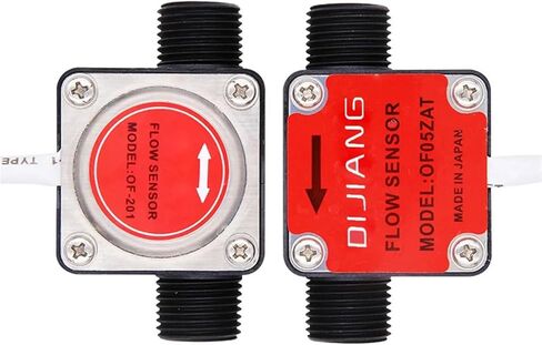 1/2"" 3/4"" Gear Flowmeter Flow Sensor Flow Meter Flow Sensor Switch for Viscous Liquid DC5~18V in Saudi Arabia
