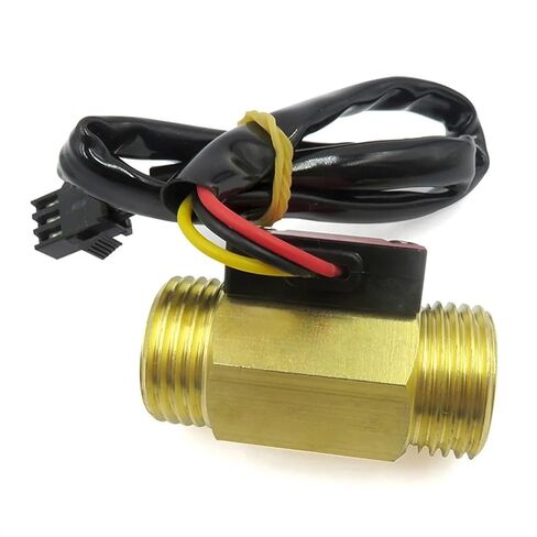 Flow Sensor G1/2'' Water Flow Sensor Switch 1-25L/min in Saudi Arabia