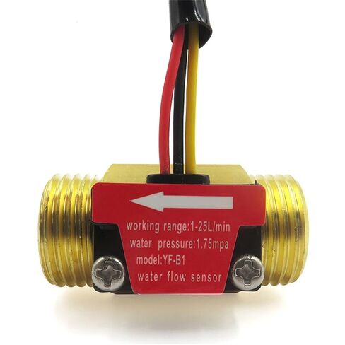 Flow Sensor G1/2'' Water Flow Sensor Switch 1-25L/min in Saudi Arabia