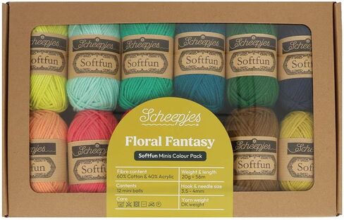 Scheepjes Softfun Colour Pack 12x20g Ocean Breeze in Kuwait