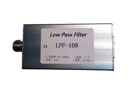LPF-108 Low Pass Filter LPF-108 DC-108MHz Low Pass N Female Filter LPF 100W in Saudi Arabia