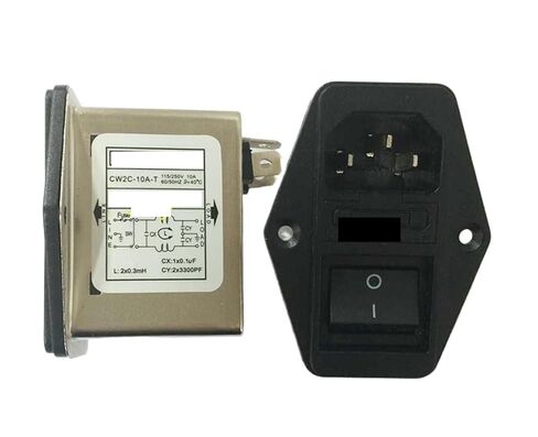 Power EMI Filter CW2C 3A 6A 10A T Purifying AC 220V Single-Phase in Saudi Arabia