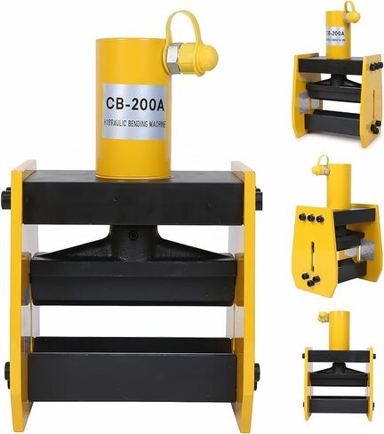 Wires Bender w/Angle Indicator Hydraulic Busbar Bender 20T Bus Bar Bending Tool Copper Metal Sheet Bending Tool for Thickness Aluminum Iron Bend in Kuwait