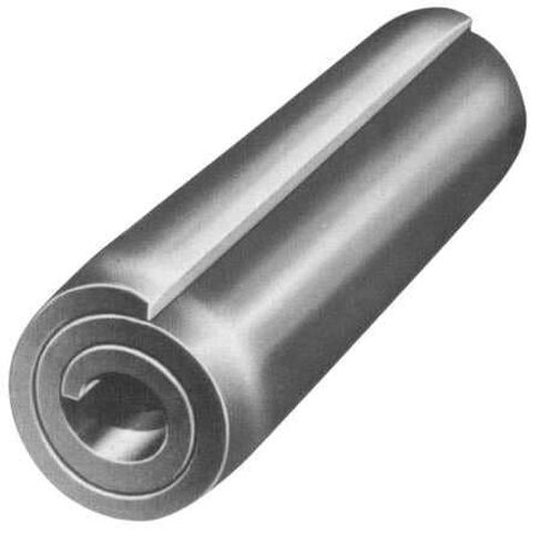 Spring Pin, HD Coiled, 1/8x1in, 2000lb, PK25 in Kuwait
