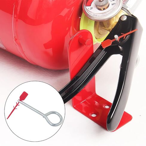 20PCS Dry Powder Fire Extinguisher Accessories Nozzle Iron Pins x20 Red Fire Extinguisher Plastic Seals x40 Valve Safety Locking Iron Wire Pins in Kuwait