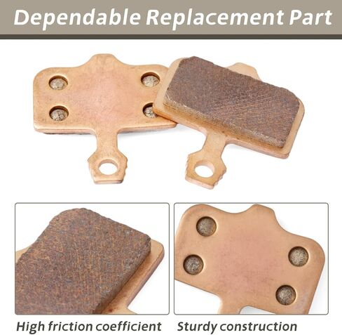 2PCS Brake Pads Replacement for Rad Power RadCity 5 Plus for RadRover 6 Plus for Lectric XP Trike/3.0/4.0 for Segway for Ninbot GT1 GT2 for Vanmoof S5/A5 for MoonCool TK1 for SWFT Zip/BMX in Kuwait
