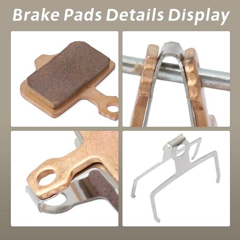2PCS Brake Pads Replacement for Rad Power RadCity 5 Plus for RadRover 6 Plus for Lectric XP Trike/3.0/4.0 for Segway for Ninbot GT1 GT2 for Vanmoof S5/A5 for MoonCool TK1 for SWFT Zip/BMX in Kuwait