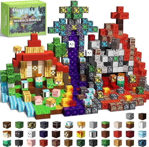 Intoypad 300PCS Magnetic Blocks, Magnetic Building Tiles STEM Toys for Kids in Saudi Arabia