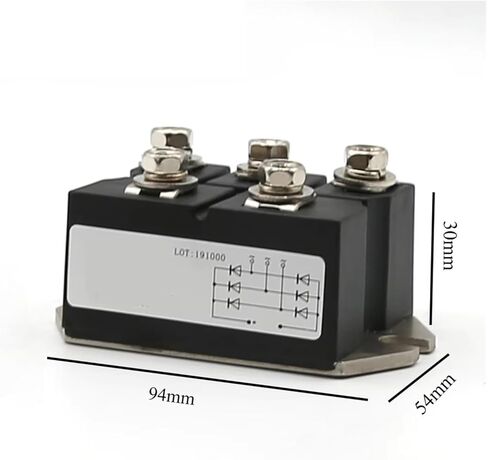 200A Three-Phase Rectifier Bridge Module MDS200A AC Input DC Output 1600V in Kuwait