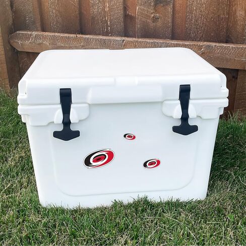 ملصق من الفينيل مطبوع عليه Desert Cactus Carolina Hurricanes Team NHL National Hockey League ملصق من الفينيل لزجاجة مياه للكمبيوتر المحمول ودفتر قصاصات السيارة (النوع 3 - الشعار الرئيسي) in Kuwait