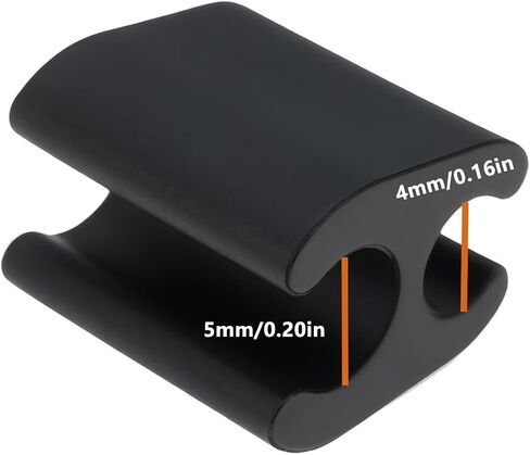 10pcs Bicycle Brake Cable Clip for BKE 4mm and 5mm Shifter Cable in Kuwait