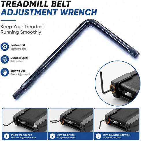 Treadmill Allen Wrench, Treadmill Wrench Fits Most of Treadmills, Double Ended Treadmill Allen Wrenches Of Different Sizes in Kuwait