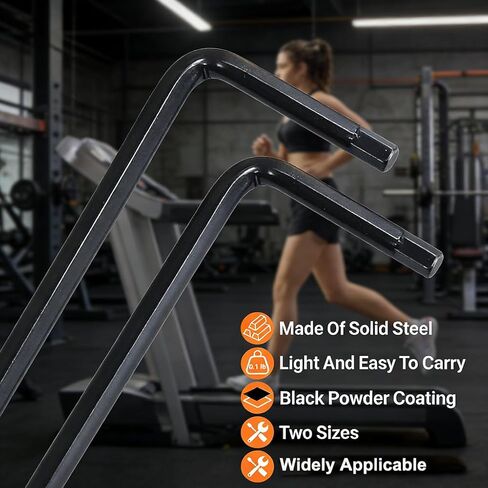 Treadmill Allen Wrench, Treadmill Wrench Fits Most of Treadmills, Double Ended Treadmill Allen Wrenches Of Different Sizes in Kuwait