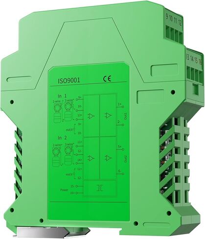 DC24V إشارة الارسال التناظرية إشارة المعزل 4-20mA 0-10V 0-5V 1-5V 1 في 1 خارج 1 في 2 خارج DC24V إشارة المعزل (0-10V، المدخلات 1-5V) in Kuwait
