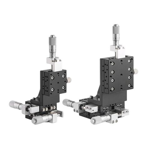 XYZ Three-axis Vertical Lifting Platform LDV60/40/90 Axis Displacement Fine Adjustment Slide Table 1Pcs(LDV80-R-L2) in Kuwait