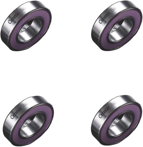 4pcs 6903-2RV-N4 Bicycle Hub Bearing 17x30x7mm Bike Hybrid Ceramic Ball Bearings Accessories in Saudi Arabia