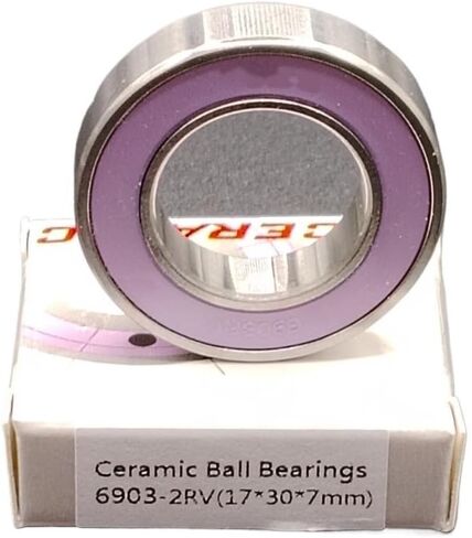 4pcs 6903-2RV-N4 Bicycle Hub Bearing 17x30x7mm Bike Hybrid Ceramic Ball Bearings Accessories in Saudi Arabia
