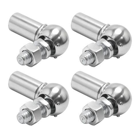 MDEOOSKY 4Pcs Ball Head Joint Rod End Bearing, M6 Left Thread Ball Socket Universal Joints, Angle Ball Joint Suitable for Automotive, Hinged Door, Cupboard in Kuwait