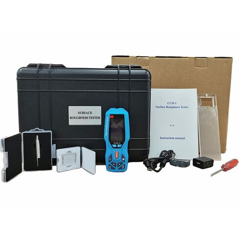 Surface Roughness Tester Surftest Profilometer Gauge with 14 Parameters Large Capacity Data Memory Can Store 100 Groups Digital Surface Profile Gauge in Kuwait