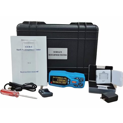 Surface Roughness Tester Surftest Profilometer Gauge with 14 Parameters Large Capacity Data Memory Can Store 100 Groups Digital Surface Profile Gauge in Kuwait